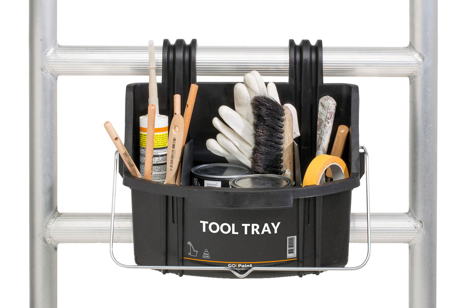 The safe tool box for scaffolding, ladders and platforms Tool Tray
